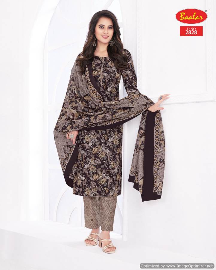 Zaara Vol 28 By Baalar Printed Cotton Kurti With Bottom Dupatta Wholesale Price In Surat
